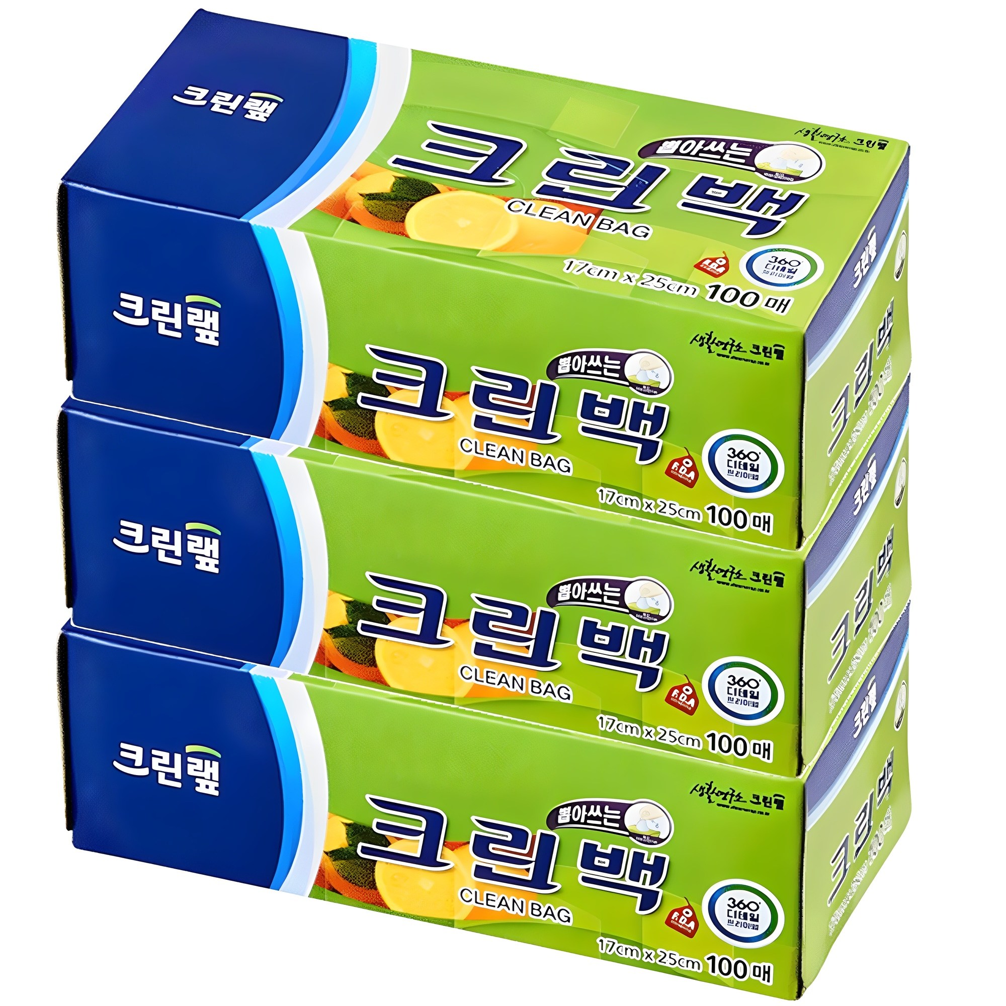 크린랩 크린백 17cm x 25cm 4,420원