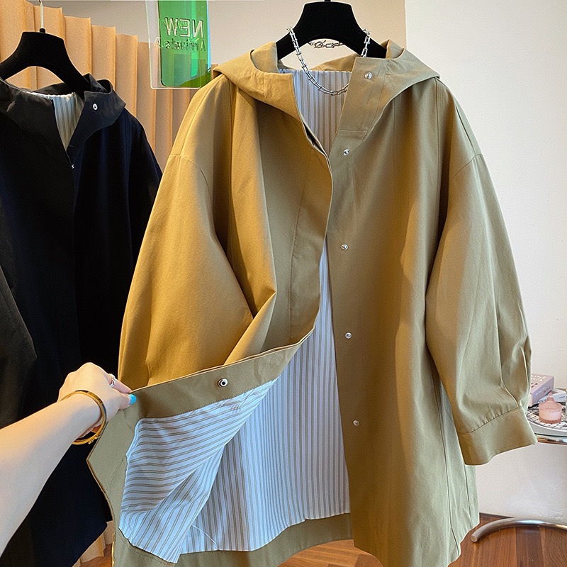 루스리더 여성 심플 데일리 패션 트렌치코트 M837 53,000원