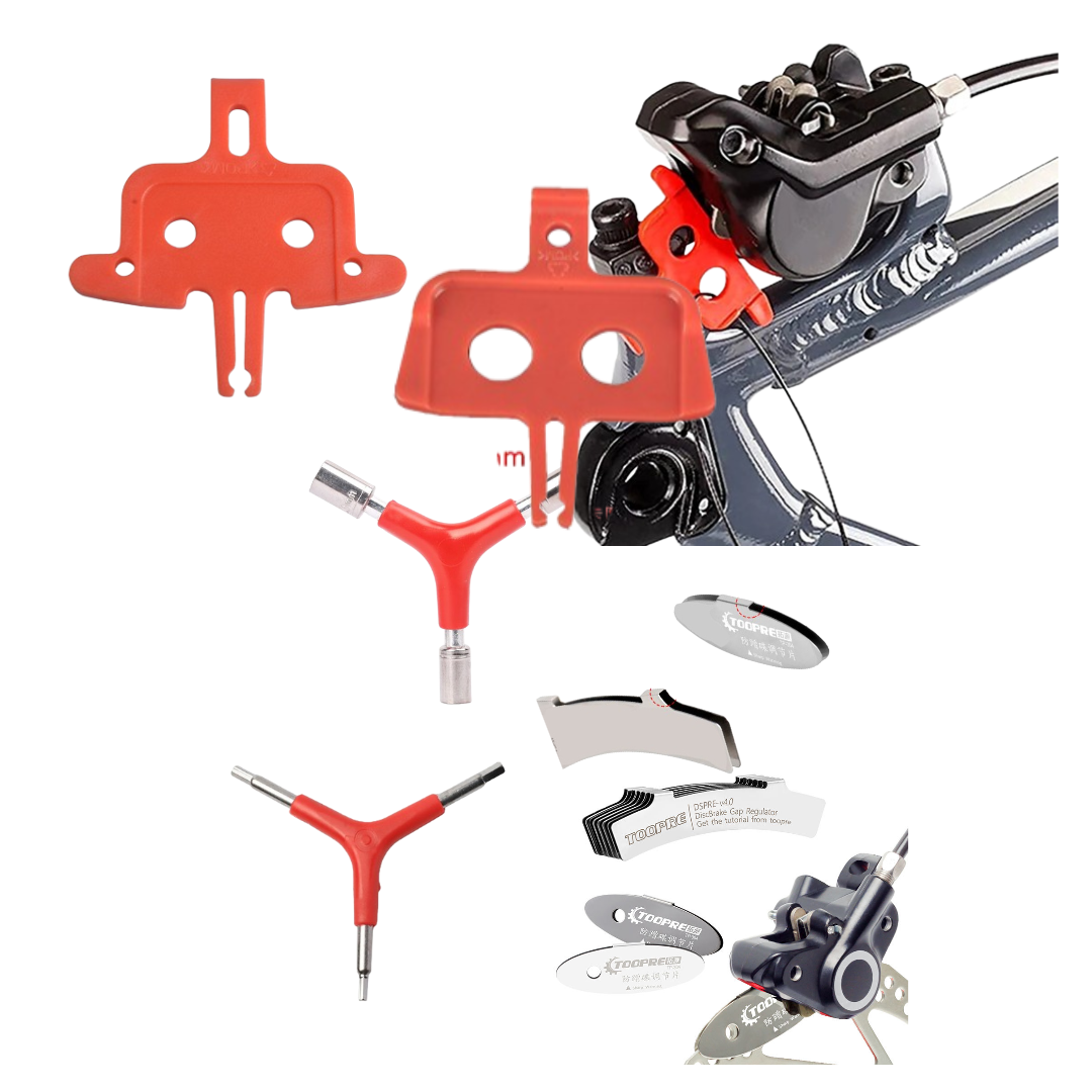 MCHI 자전거 디스크 유압 브레이크패드 스페이서 간극게이지 삼각소켓 시마노 호환 1,500원