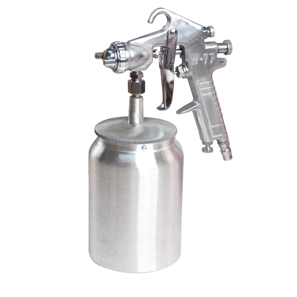 WIZ 스프레이건 후끼 판금 도색 페인트건 건+통 세트 WIZ-71 노즐1.5 WIZ-77 노즐2.5, 1개, 현재가 17,000원