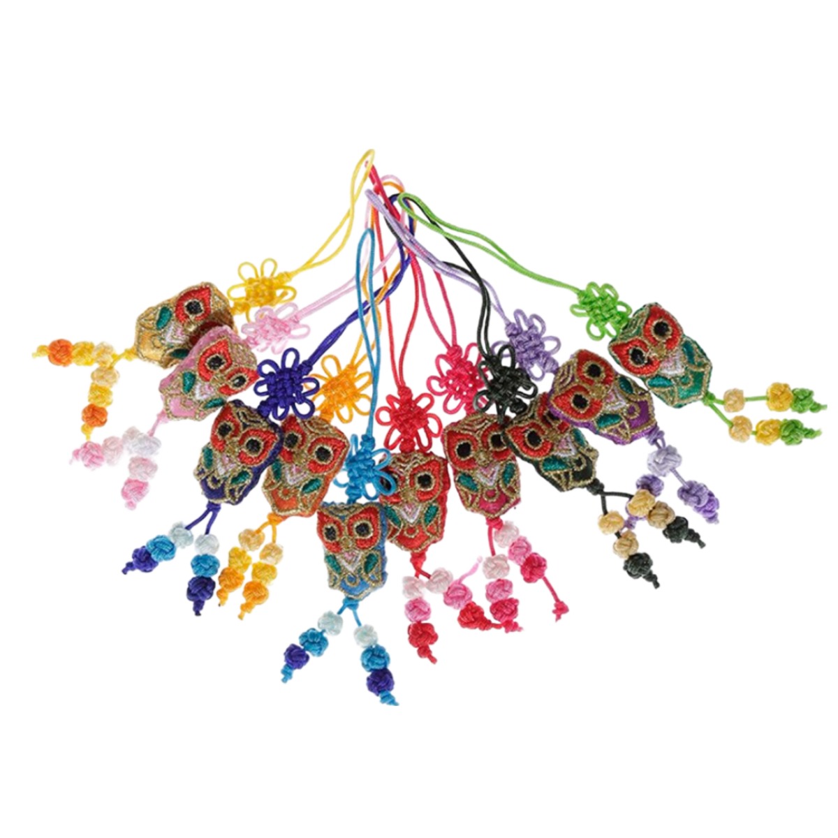 전통매듭 전통노리개 나비매듭 국화매듭 장신구줄 휴대폰줄 장식소품, 50개 22,500원