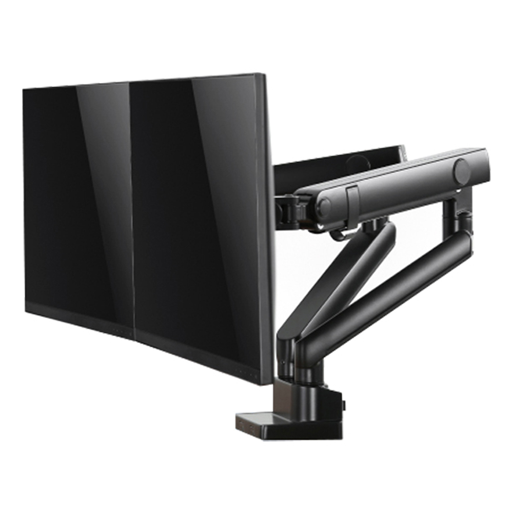 루나랩 듀얼 모니터 암, 블랙, 1개 92,700원