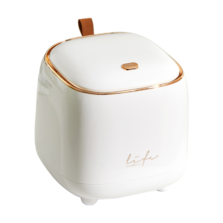 엠프린스 원터치 미니 휴지통 책상 화장대 테이블 쓰레기통, 화이트 10,200원