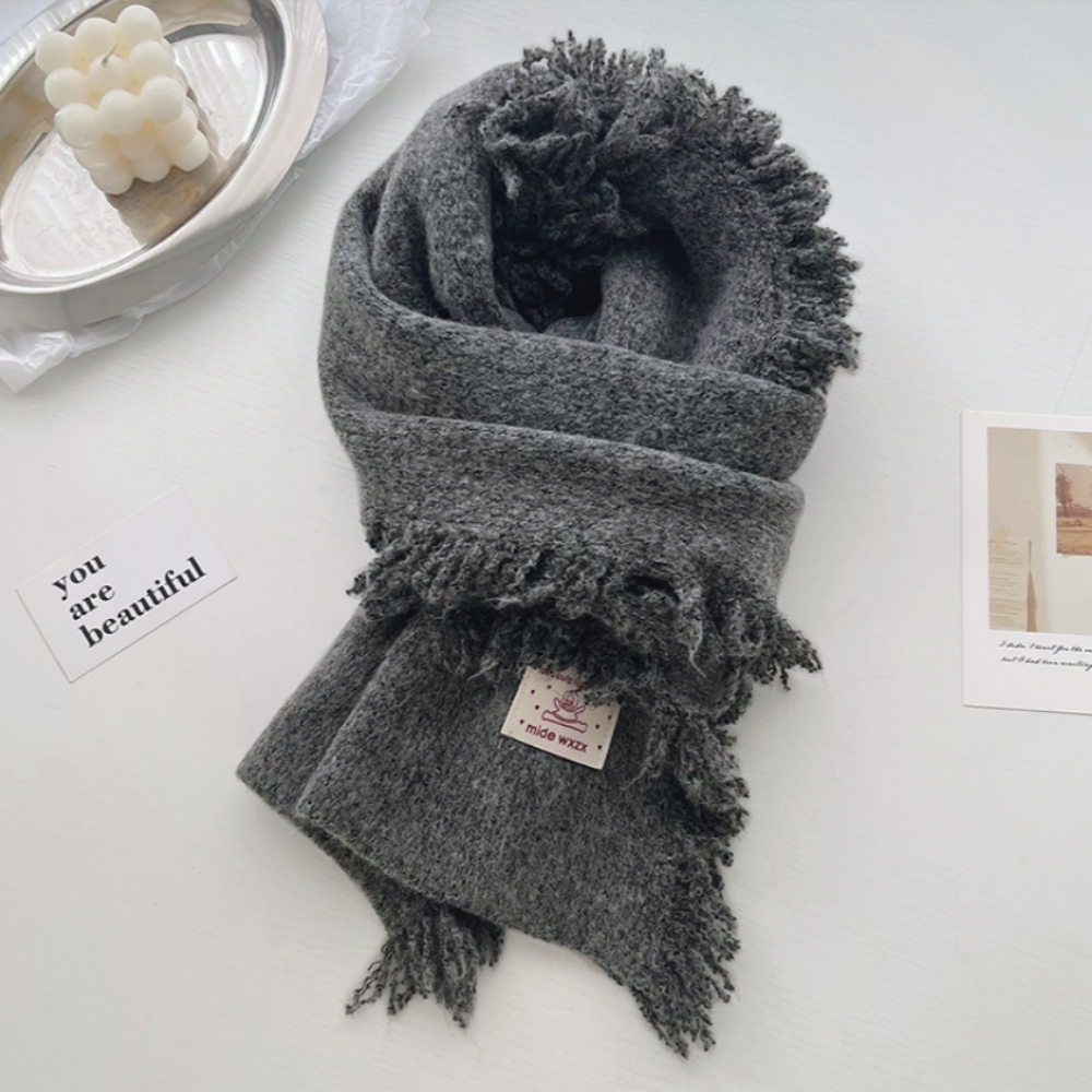 감성 수술 니트 머플러 울 목도리 15,900원