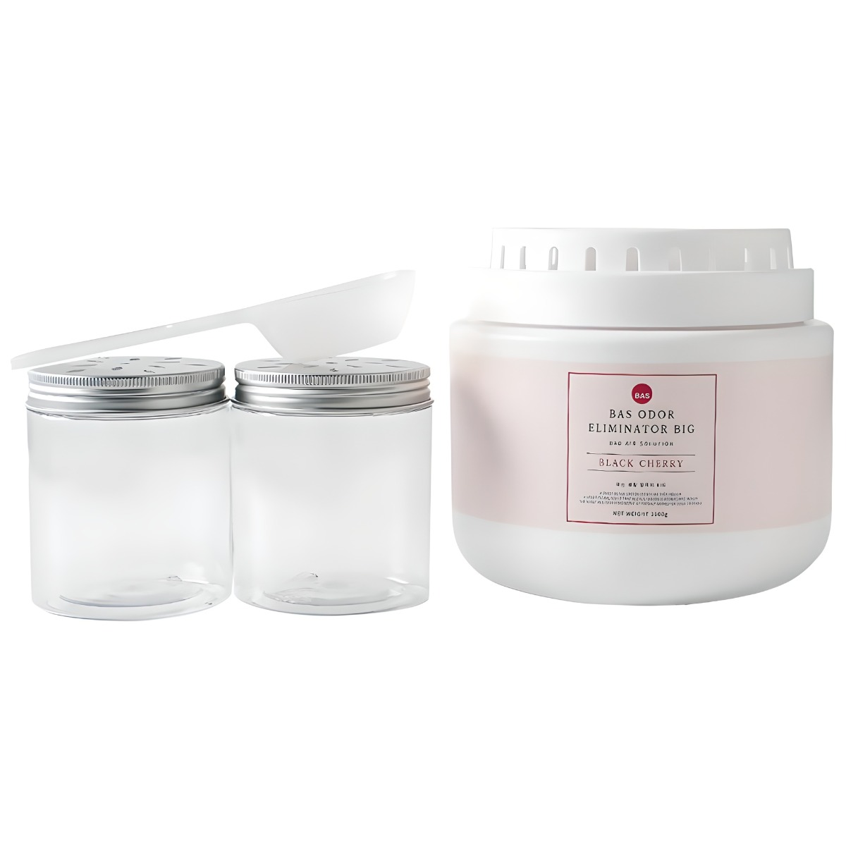 BAS 탈취제 빅 블랙체리향 본품+ 소분용기 2p + 스쿱, 1.1kg, 1개 28,800원