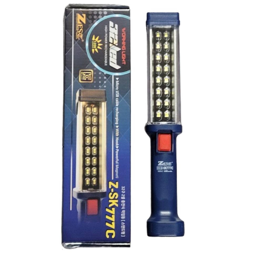 ZEST 광폭 32 LED 충전식 작업등 현장 등산 캠핑 (Z-SK777C) 1200LM 제스트 24,000원