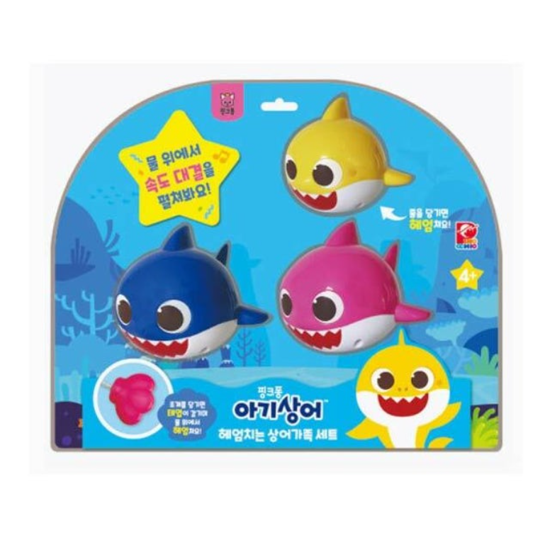 토이스타일 핑크퐁 아기상어 헤엄치는 상어가족세트 13,180원