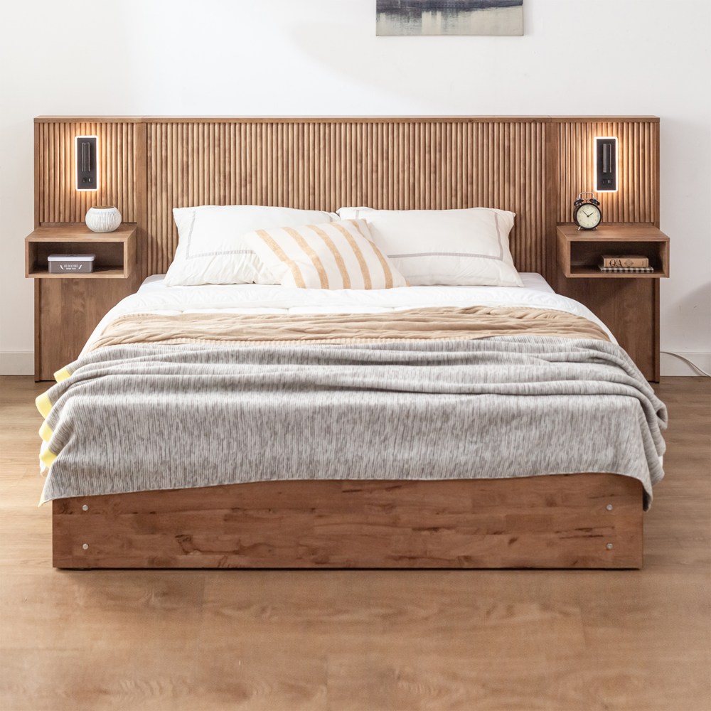 파로마 네오 로이드 템바보드 호텔식 원목 침대 시리즈 929,000원