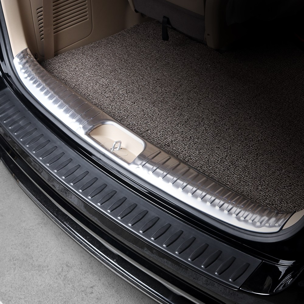 더블랙 호환 더뉴올뉴카니발 튜닝 용품 트렁크가드 몰딩 실버 블랙 42,000원