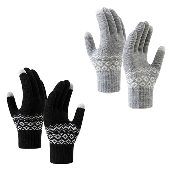 피어니스트 여성용 눈꽃 데일리 터치장갑 2종 세트 13,300원