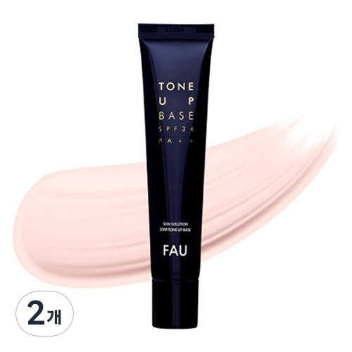 파우 스킨솔루션 스타 톤 업 베이스 40g, 핑크, 2개 48,000원