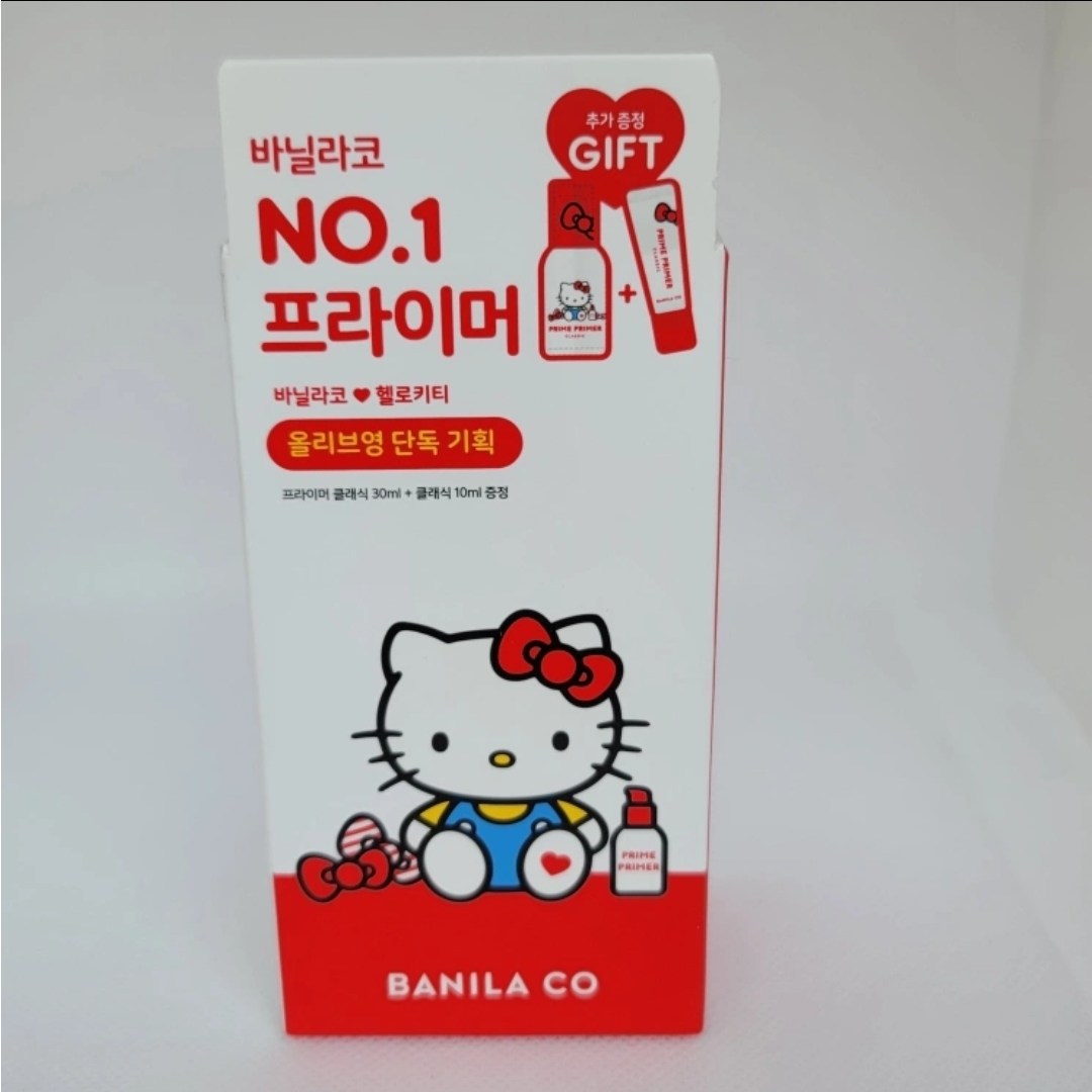 바닐라코 모공 프라이머 클래식 30ml + 10ml 헬로키티 기획 대용량 한정판, 1개, 오리지널30ml +10ml 25,090원