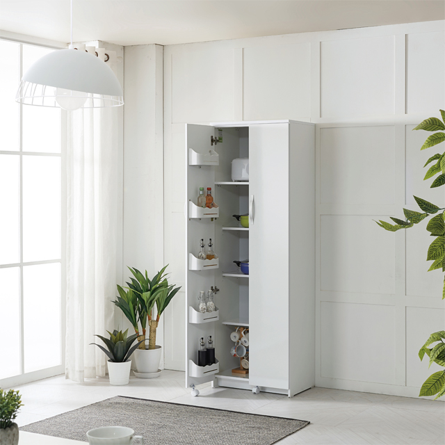 다용도 냉장고형 수납장 노블 애니스 1800 팀버스리빙, 화이트 209,000원