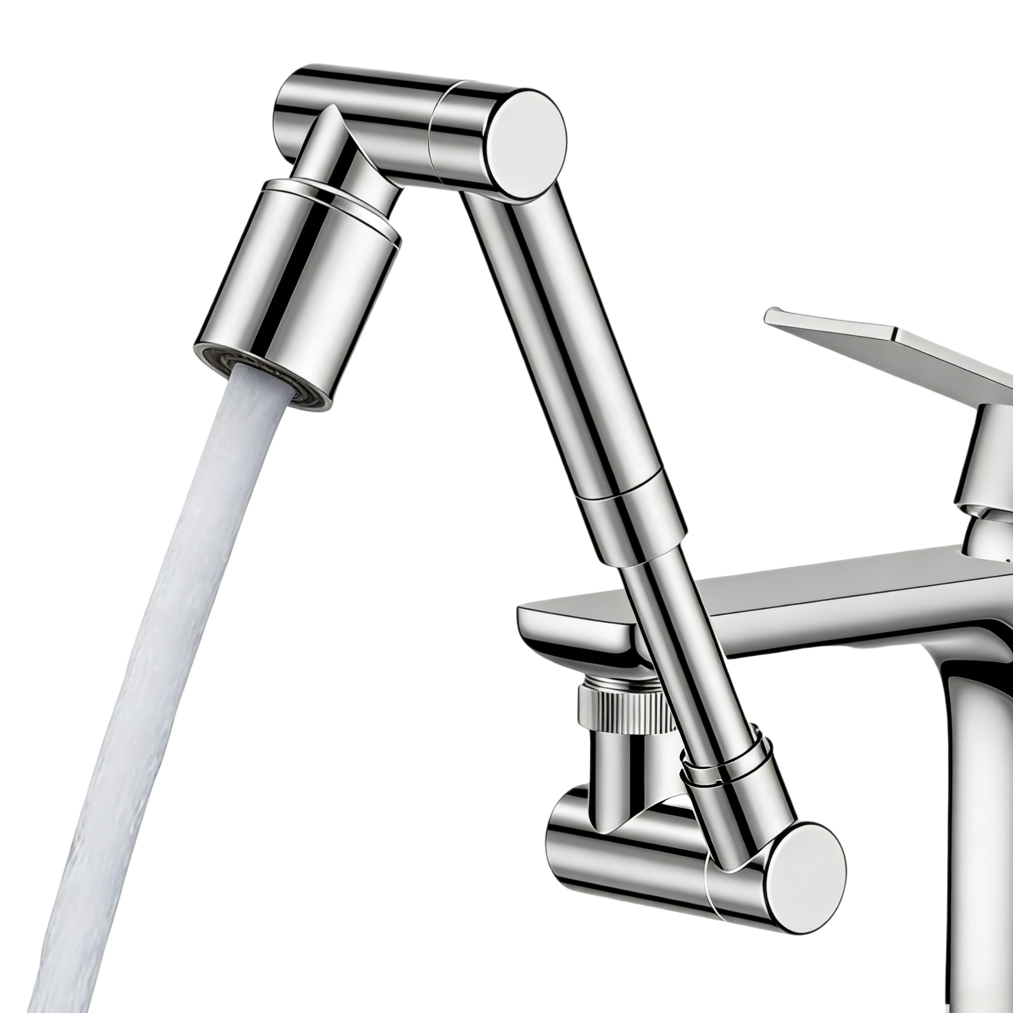 워터블리 1440도회전 신축형 세면대 수전 연장탭 다각도 자유회전 수도꼭지 13,500원