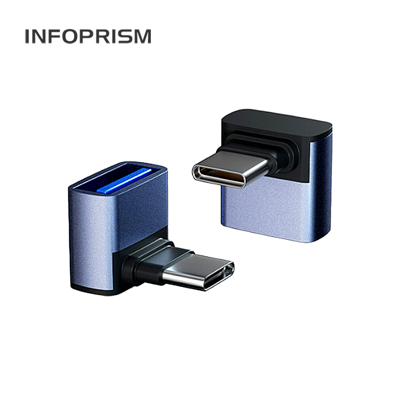 INFOPRISM / USB 3.1 C타입 A타입 각도 변환 젠더 90도 180도 L형 U형 ㄱ형 5,390원