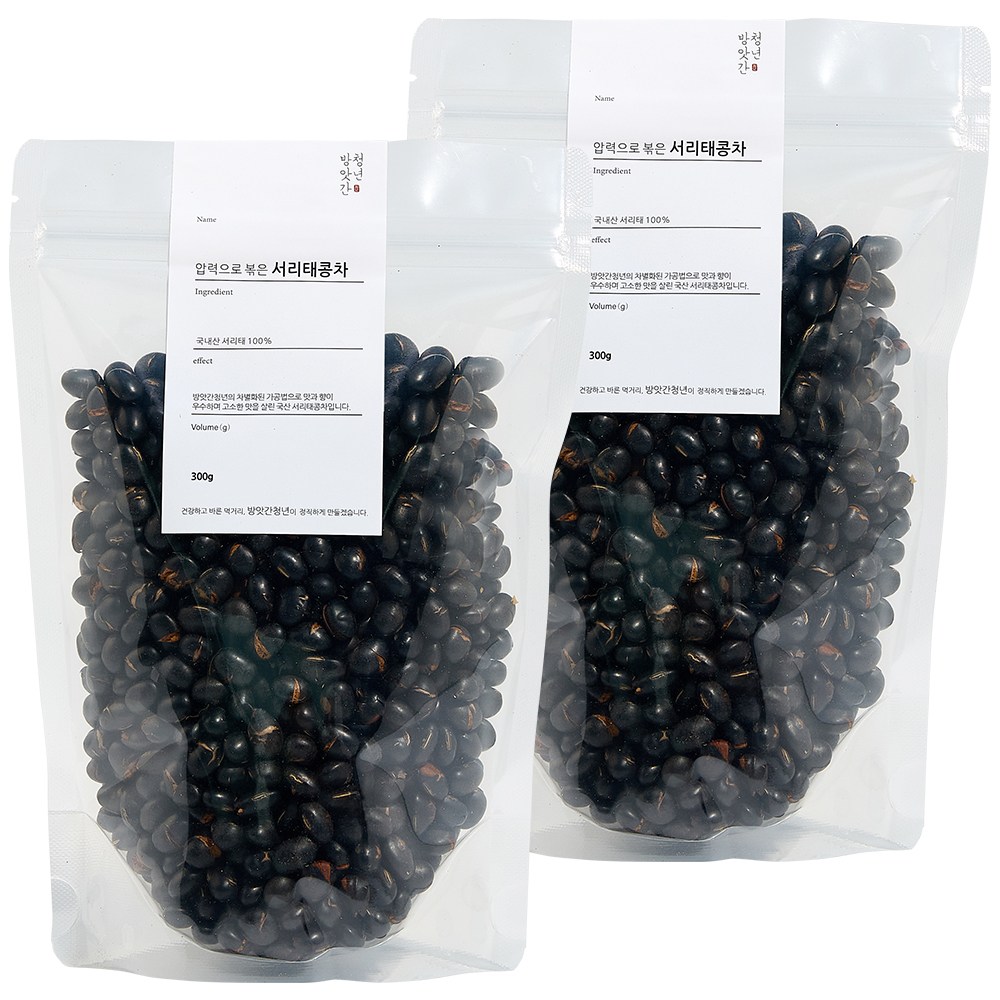 방앗간청년 압력으로 볶은 국내산 100% 서리태 검은콩차 16,830원
