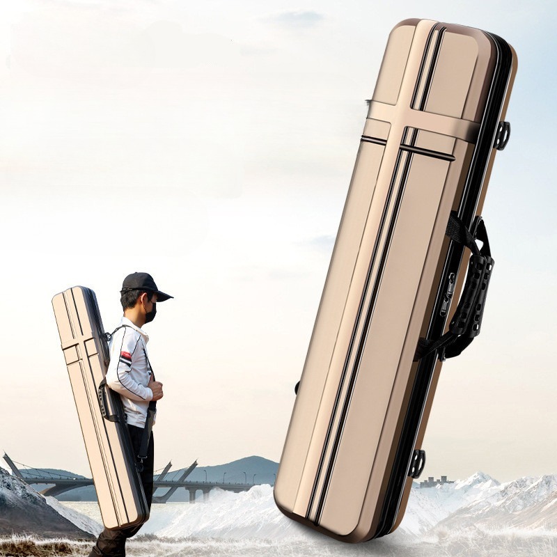 쭌스몰 3단 대용량 낚시 가방 (충격 완화 하드케이스형), 올리브 130x20x13cm 43,000원