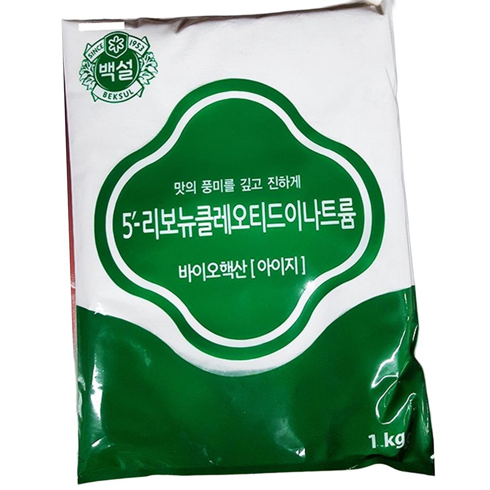 백설 바이오핵산 아이지 1kg 화학조미료 52,080원