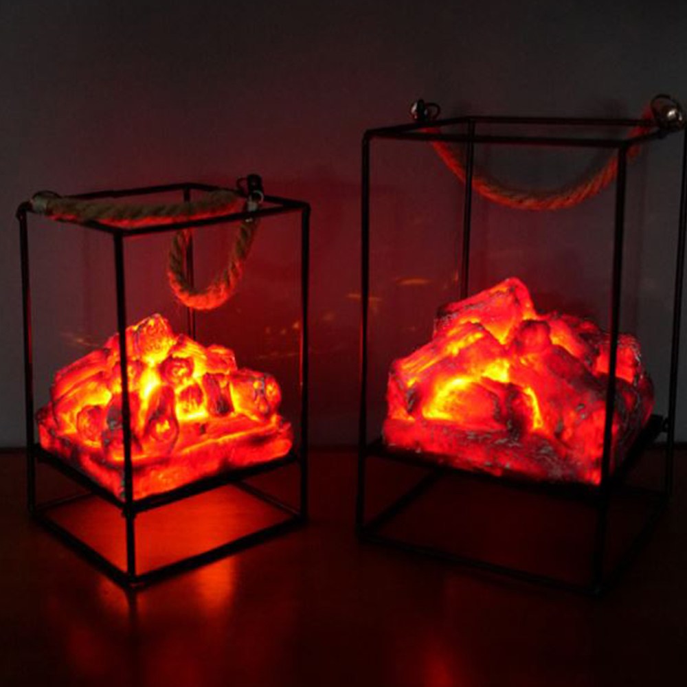 불타는 장작 LED 불멍 무드등 벽난로 LED 조명 크리스마스 촛불 양초 캔들 캠핑 조명 램프 소품 장식 11,890원