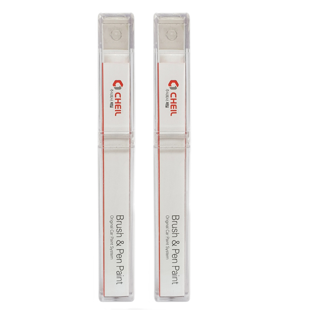 쉐보레 차량용 순정타입 자동차 도색 보수용 붓펜 카페인트, GP5 - 아발론화이트, 1세트 20,000원