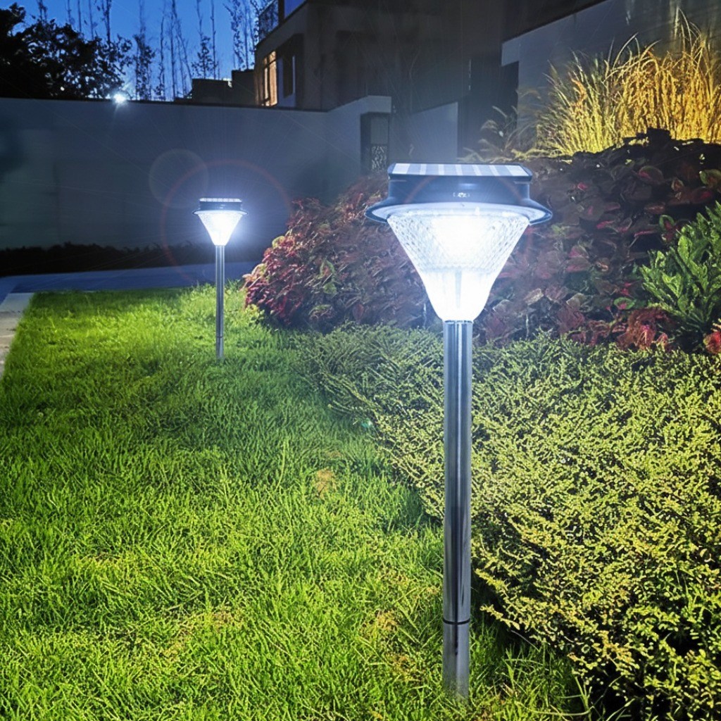 태양광 정원등 밝은 led 야외등 태양열 조명 120구, 흰빛_1세트 25,400원