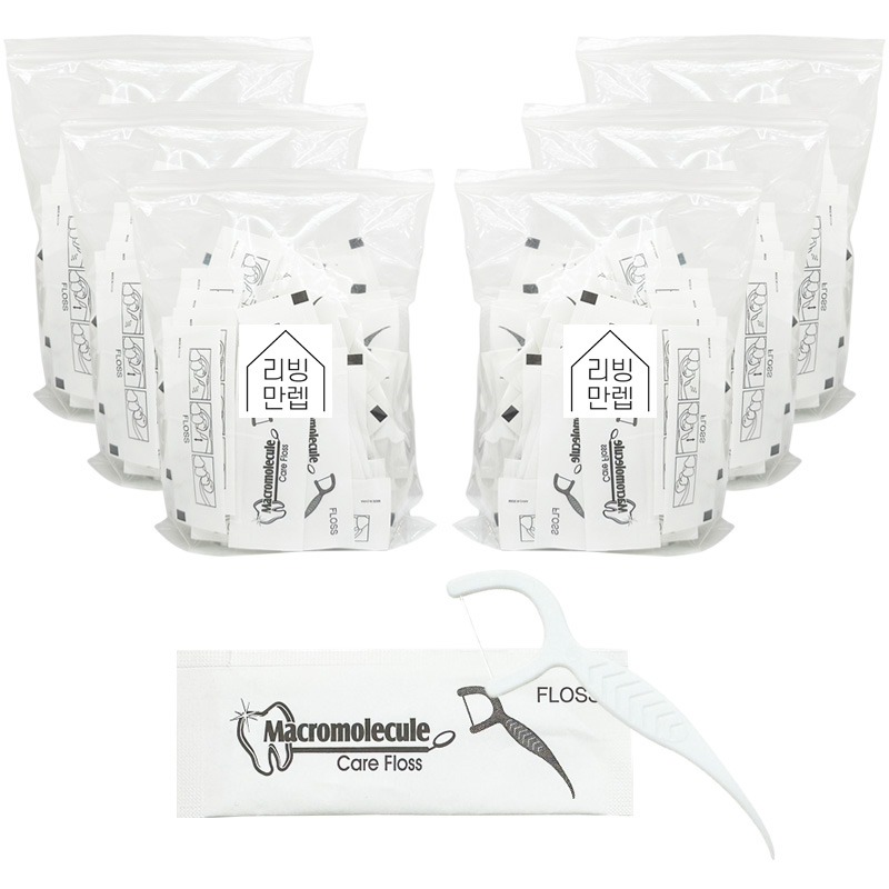 개별 포장 치실 400D 고강도 대용량 리빙만렙 16,390원