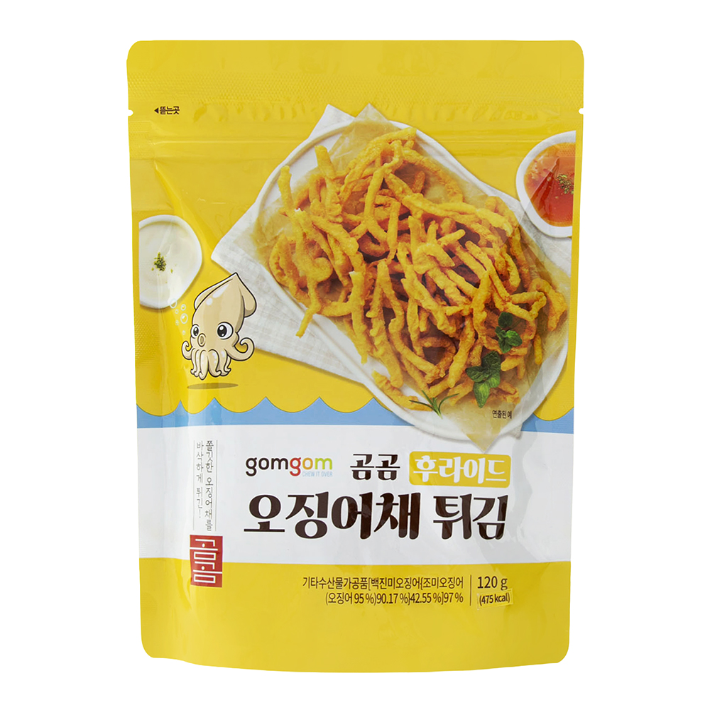 곰곰 후라이드 오징어채 튀김 8,200원