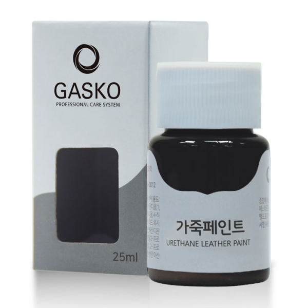 가스코 가죽페인트 25ml 무광 블랙 6,600원