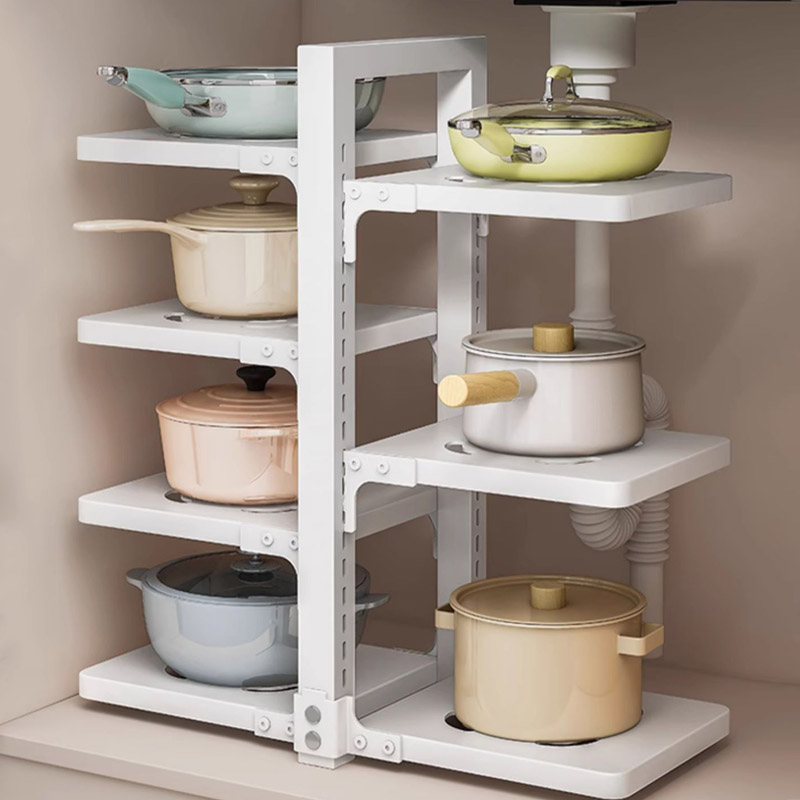 ELSECHO 다용도 프라이팬 선반 탈부착 높이조절 프라이팬 27,900원