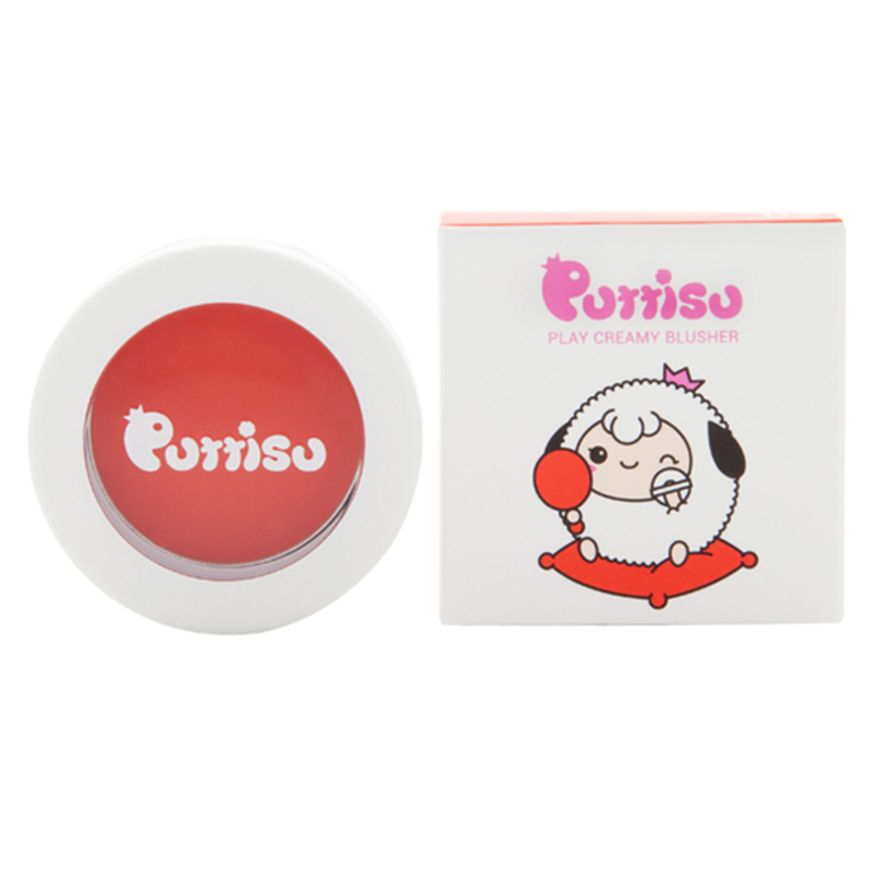 뿌띠슈 어린이용 플레이 크리미 블러셔 2.5g, 02 메리골드오렌지, 1개 11,800원