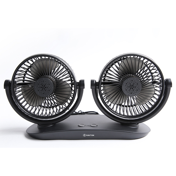 메이튼 무지개시원 3단 트윈 차량용 선풍기, TRIPLE2 20,180원