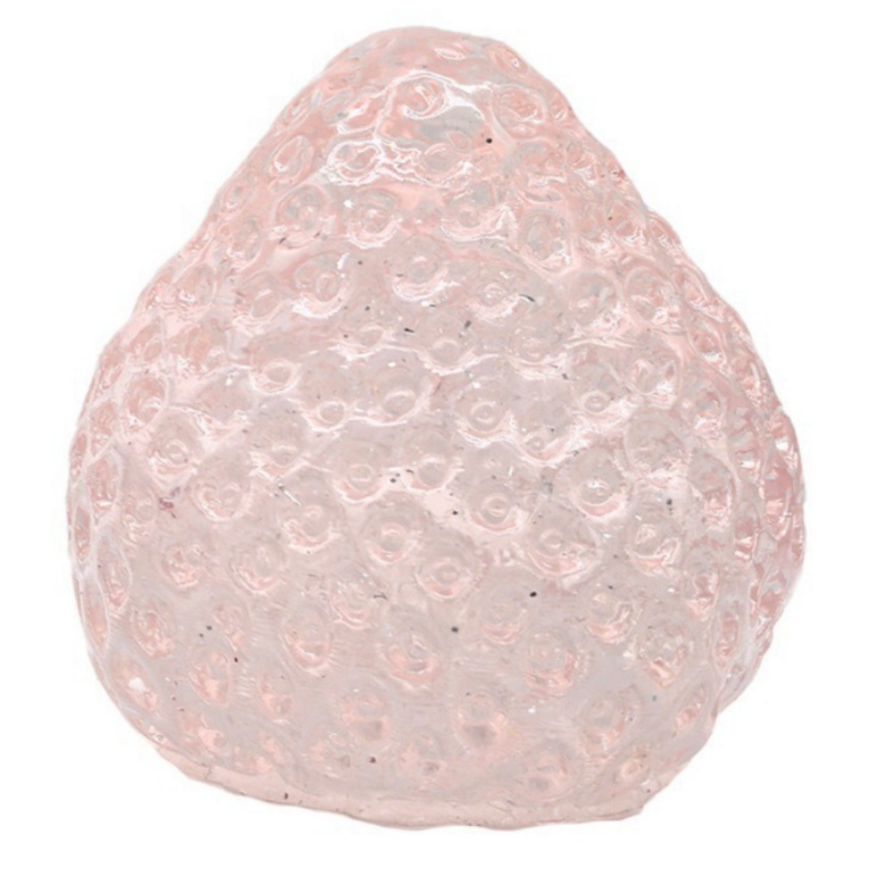 말랑이 스퀴시 슬라임 스트레스 볼 해소 주물럭 촉감 놀이, 투명 딸기, 5개, 75g 21,420원