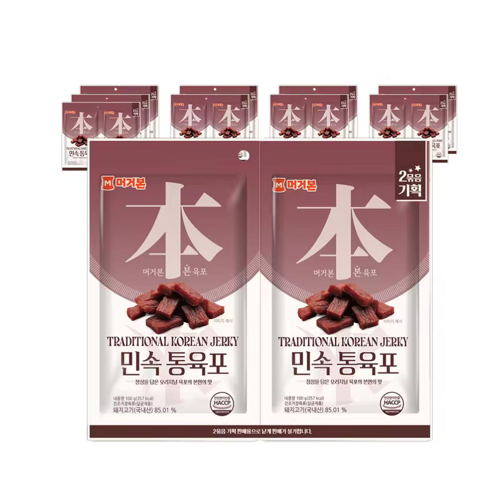 머거본 영양간식 민속통육포 200g 10개 73,240원