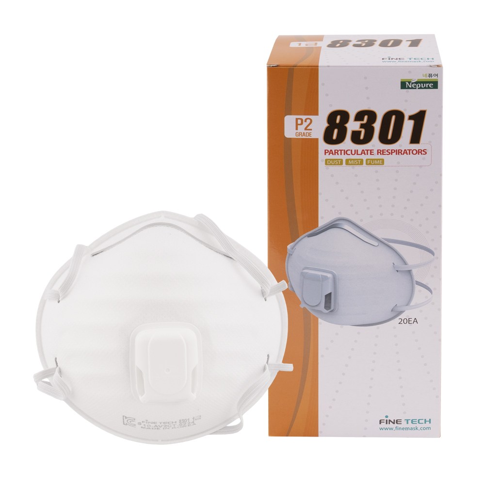 [파인텍] 1급 방진마스크 8301 1각20개 우리텍 13,400원