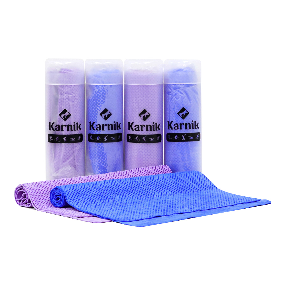 카르닉 습식 스포츠 타올 수영 수건 개인타월 (전용케이스), 2개, 피치면_핑크(66x43) 16,800원