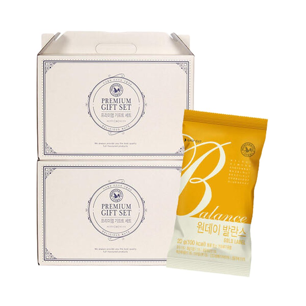 산과들에 프리미엄 하루견과류 원데이발란스골드 30봉+30봉 선물세트 (부모님선물) 71,190원