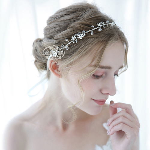 다이나토리 웨딩 헤어밴드 플라워 머리띠 2 type 18,800원