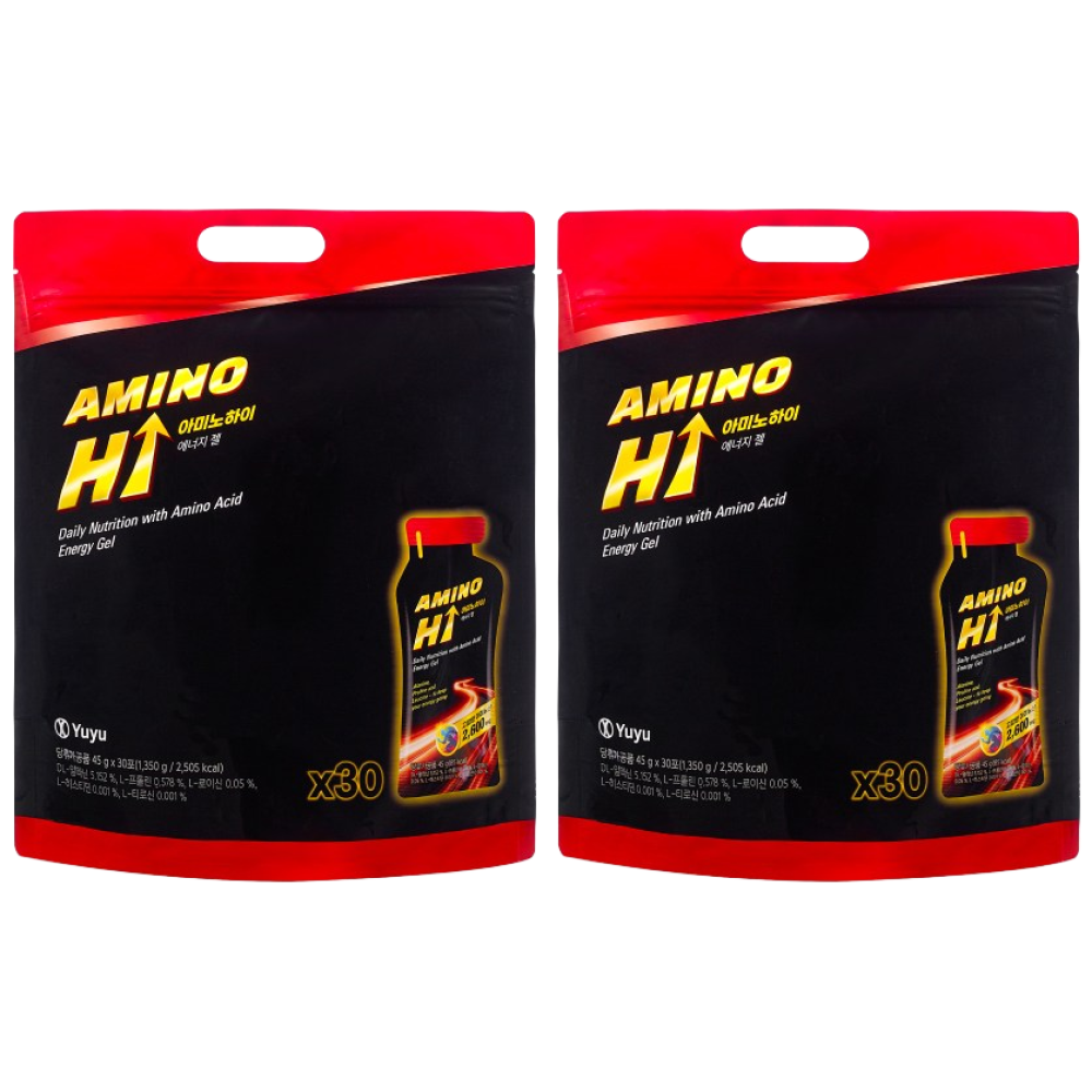 유유제약 아미노하이 고함량 에너지젤 파워젤 / 아미노산 2600mg 마라톤 러닝 198,000원