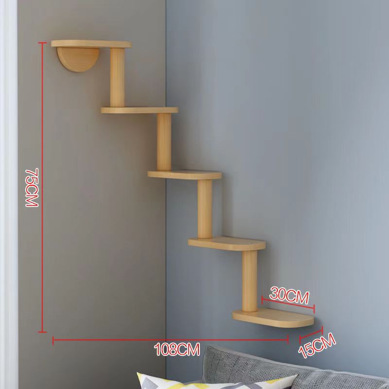 고양이 캣워커 구름다리 계단 원목 캣워크 캣타워 장난감 스크래쳐 26,700원