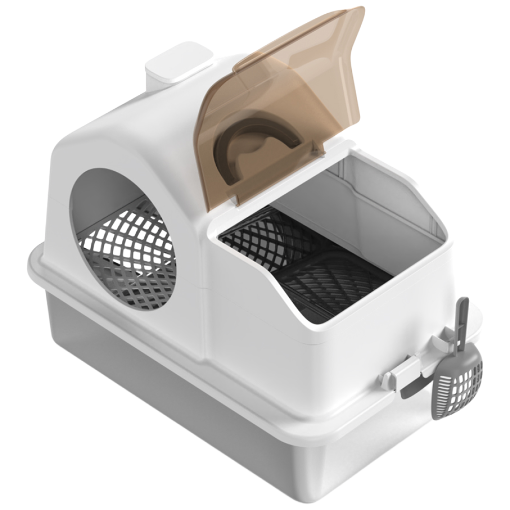 펫쭈 고양이 화장실 특대형 스텐 모래발판 사막화방지 매트 61*40*44cm 41,710원