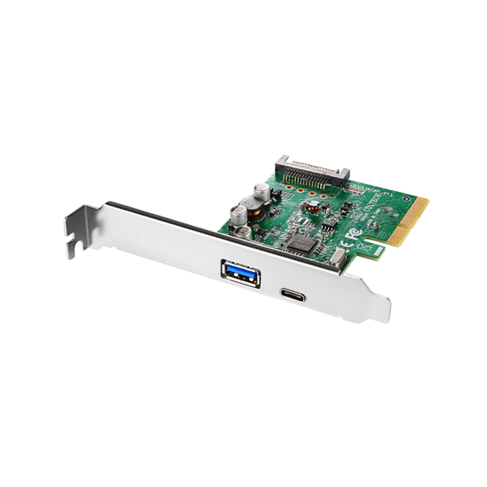 넥스트유 USB 3.1 Gen2 Type C + Type A PCI Express 확장카드 NEXT-323TCA 25,500원
