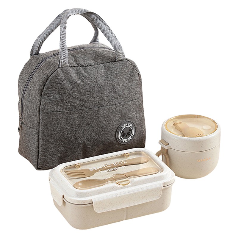 엠토이 분리형 도시락 + 포크 + 숟가락 + 물병 + 수납 가방 세트 8,720원