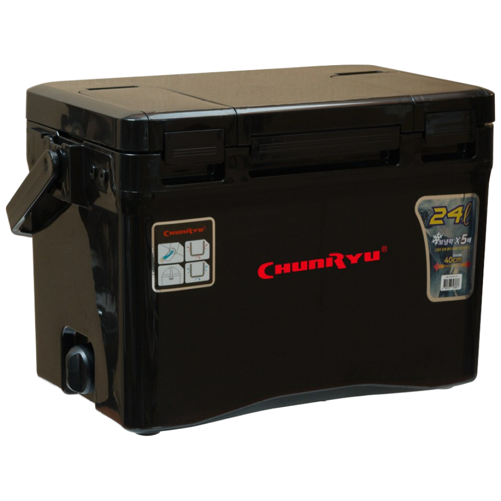 천류 / 아이스쿨러 / 보냉력X5 쿨함은 지키고 편리함은 업그레이드! / 세련된 디자인과 편리한 기능성, 1개, 블랙 99,000원