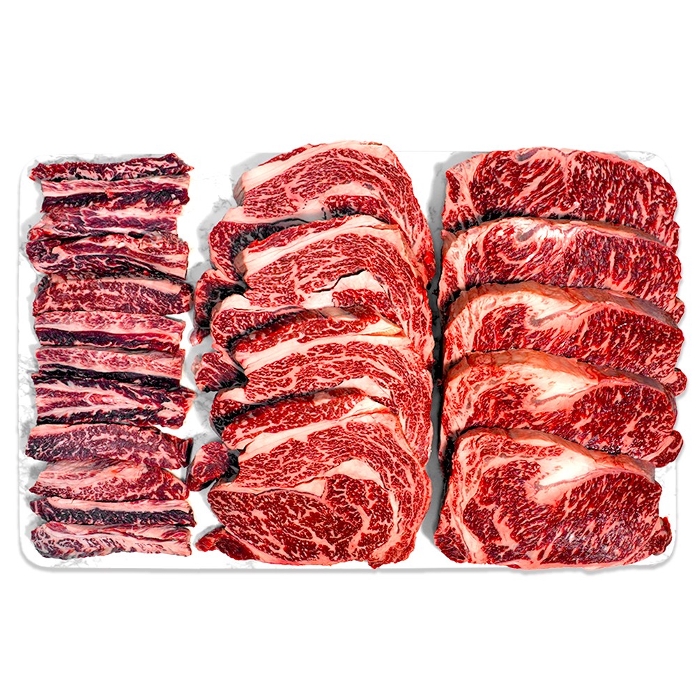 1++등급 마장동 한우이츠 등심 차돌박이 특수부위 살치살 소고기 구이용 모듬 한우선물세트, 현재가 86,010원