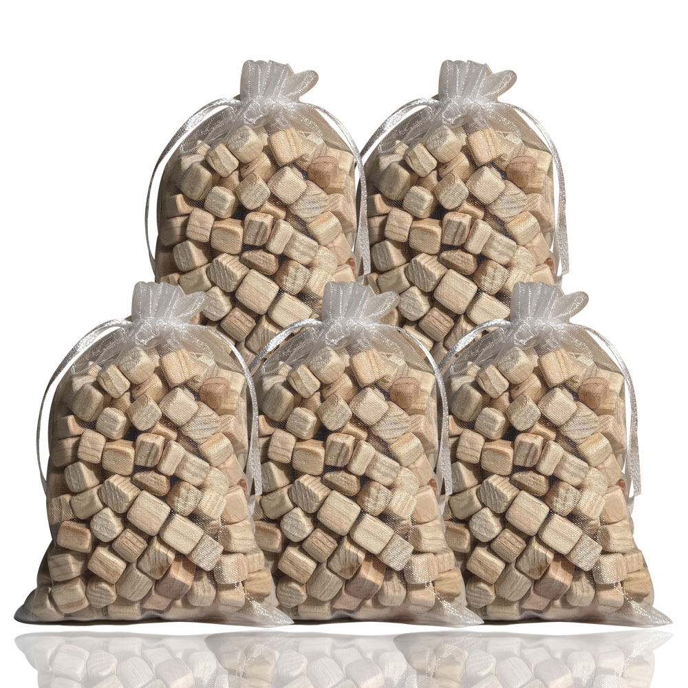 새벽내음 편백나무 칩 편백큐브 방향 주머니 피톤치드, 5개, 100g 15,500원