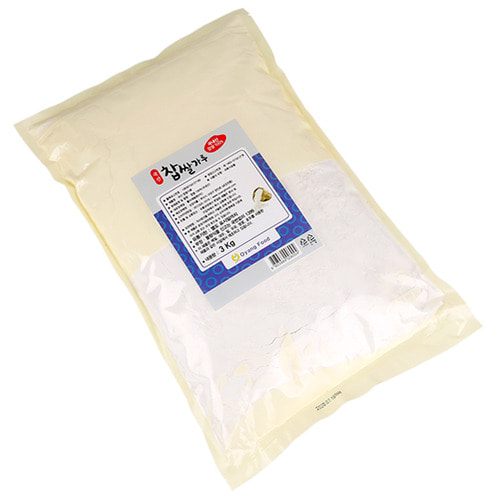 [오양식품] 국내산 찹쌀가루 100% 3kg, 1개, 3kg 25,230원