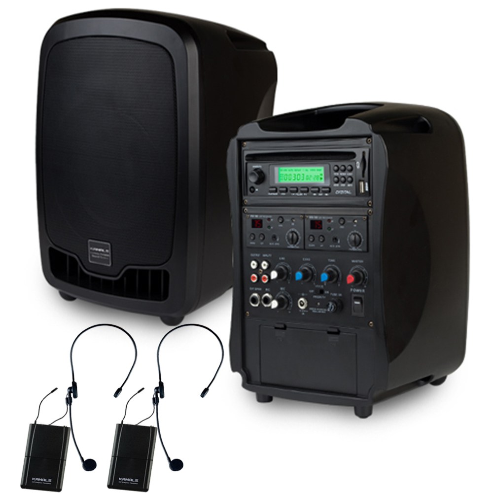 포터블 앰프 스피커 CDP내장 AT-310N MAX파워 150W 900메가 2체널 핸드+벨트형 마이크2개, 카날스SM 735,980원