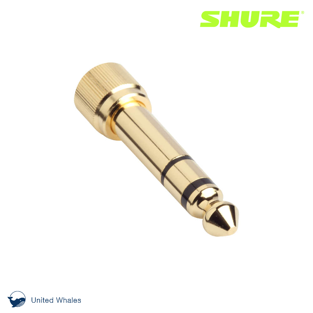슈어 HPAQA1 / 금도금 스크류 커넥터 총알잭 헤드폰 젠더 11,000원