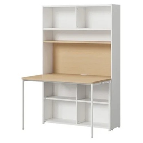 한샘 티오 5단 단독책상 세트 방문설치, 오크 371,000원