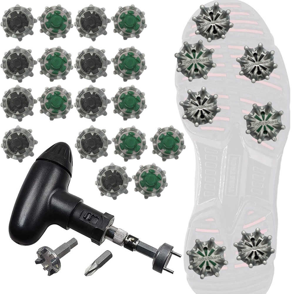 지칸디 골프화 징 스파이크18p + 교체 렌치 어댑터 2개 키트 포함 16,800원